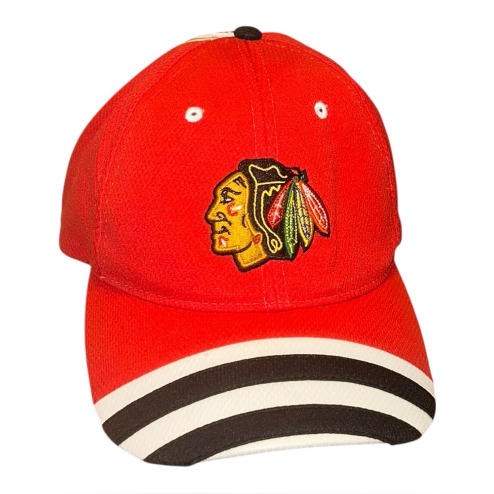 Chicago Blackhawks NHL Baseball Cap Hat Adjustable Red hockey